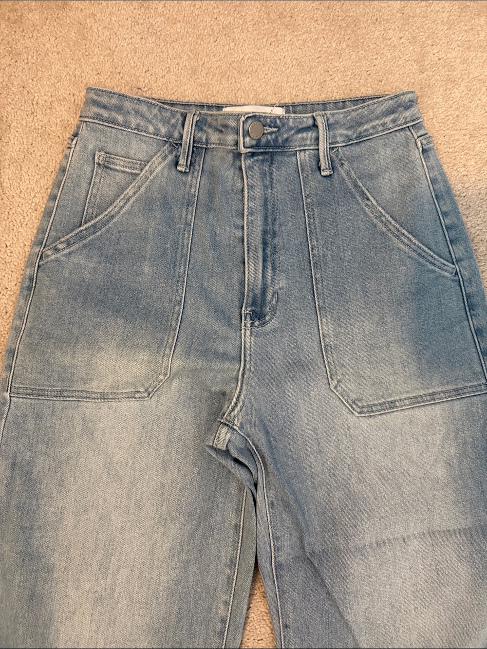 Size 29 cropped wide leg jeans - Picture 3 of 8